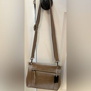 Joy Susan Taupe Crossbody Bag - Neutral Tan